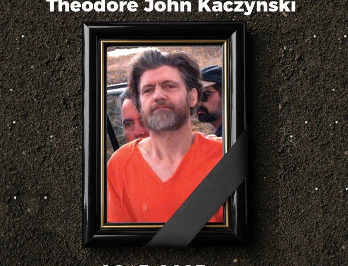 Theodore John Kaczynski hayata veda etti